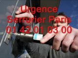 Urgence Serrurier Paris 01 42 01 03 00 Serrure serrurerie 75