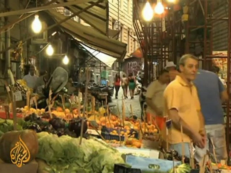 Fears over Sicily's sinking economy