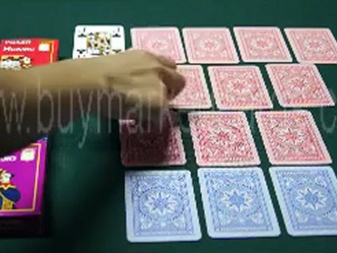 Отмеченные карты：Modiano Cristallo marked cards