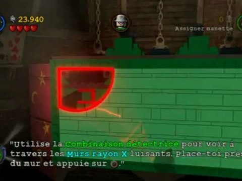 Lego Batman 2 : DC Super Heroes - Le Sphinx durant la Poursuite au Théatre