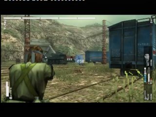 Metal Gear Solid Peace Walker -  Capture de l'unité de combat du Char T-72U