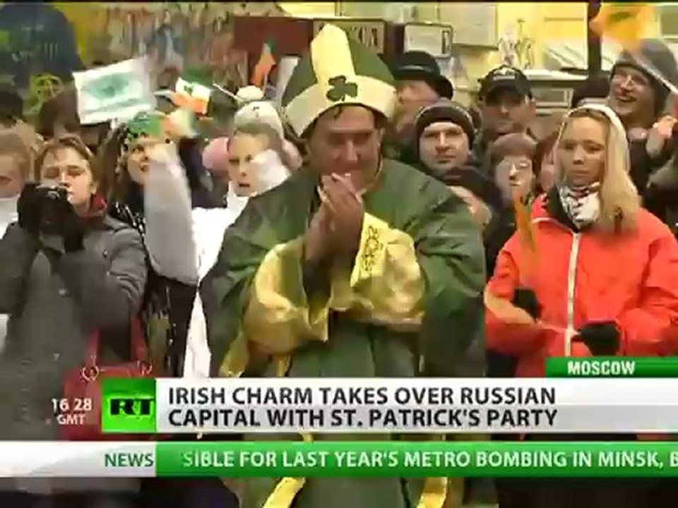 Green beer & Irish charm take over Moscow for St Patrick's