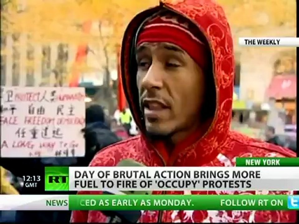 OWS gather steam from nationwide protest cop crackdown