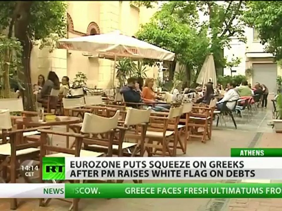 Greeks bearing EU debts squeezed on bailout payback