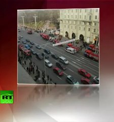 Tải video: Belarus metro bombing? First video of Minsk subway blast