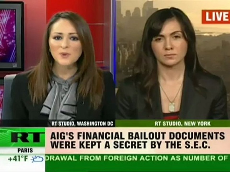 AIG attempted to hide bailout documents