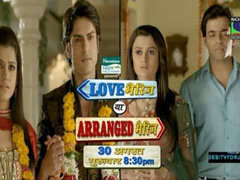 Love Marriage Ya Arranged Marriage Promo 720p 30th August 2012 Video Watch Online HD