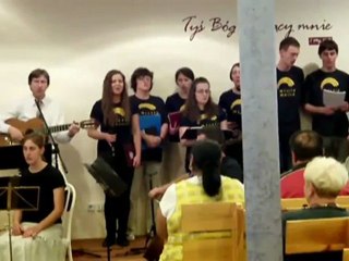 Koncert ewangelizacyjny z zespolem  zespołu Missio Musica - zbór ChWZ w Kłodzku 16.8.2012 - czw. cz.2