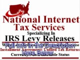 jeff parrack cpa complaints IRS Wage Levy Releases and Tax Negotiations