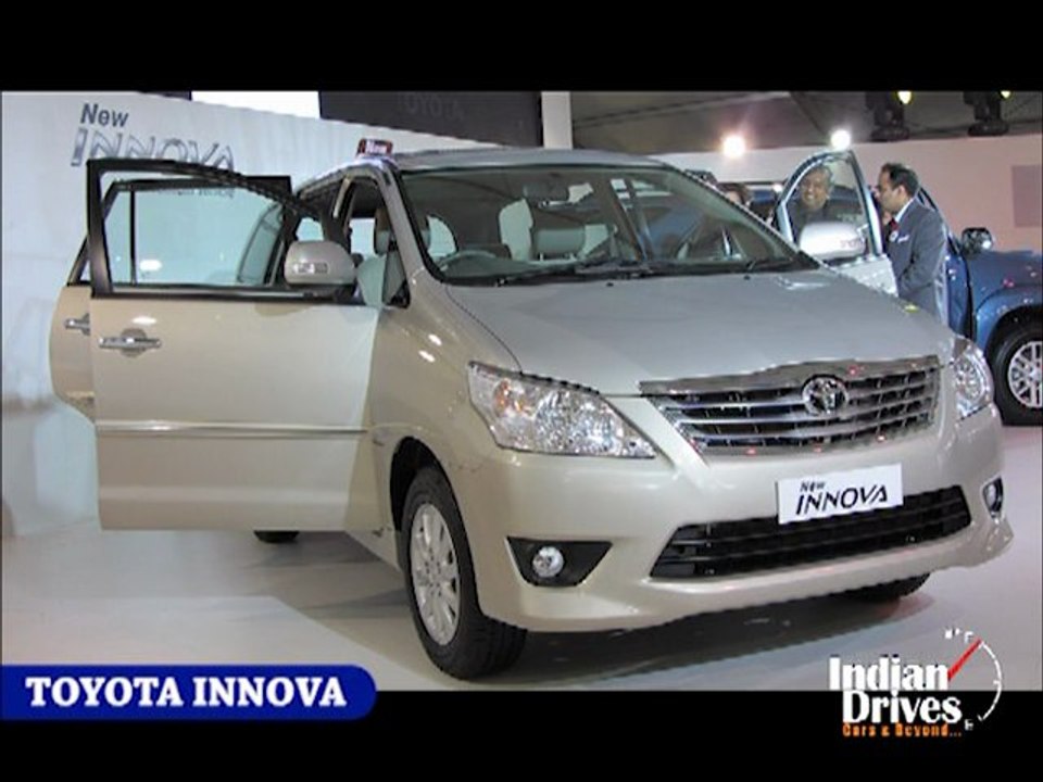 2012 Toyota Innova First Look Interior Exterior Review In India