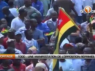 Togo : Une manifestation de l’opposition réprimée