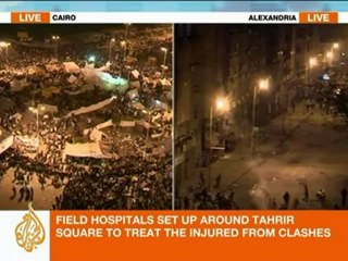 Tahrir medic describes ordeal in field hospitals