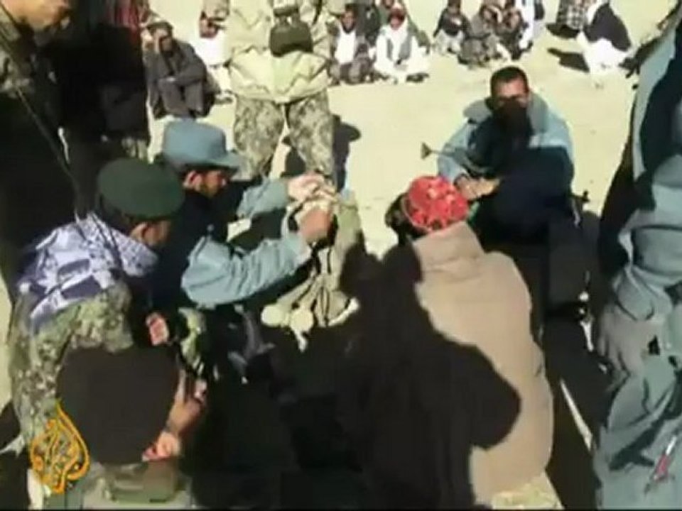 Afghan security forces take charge