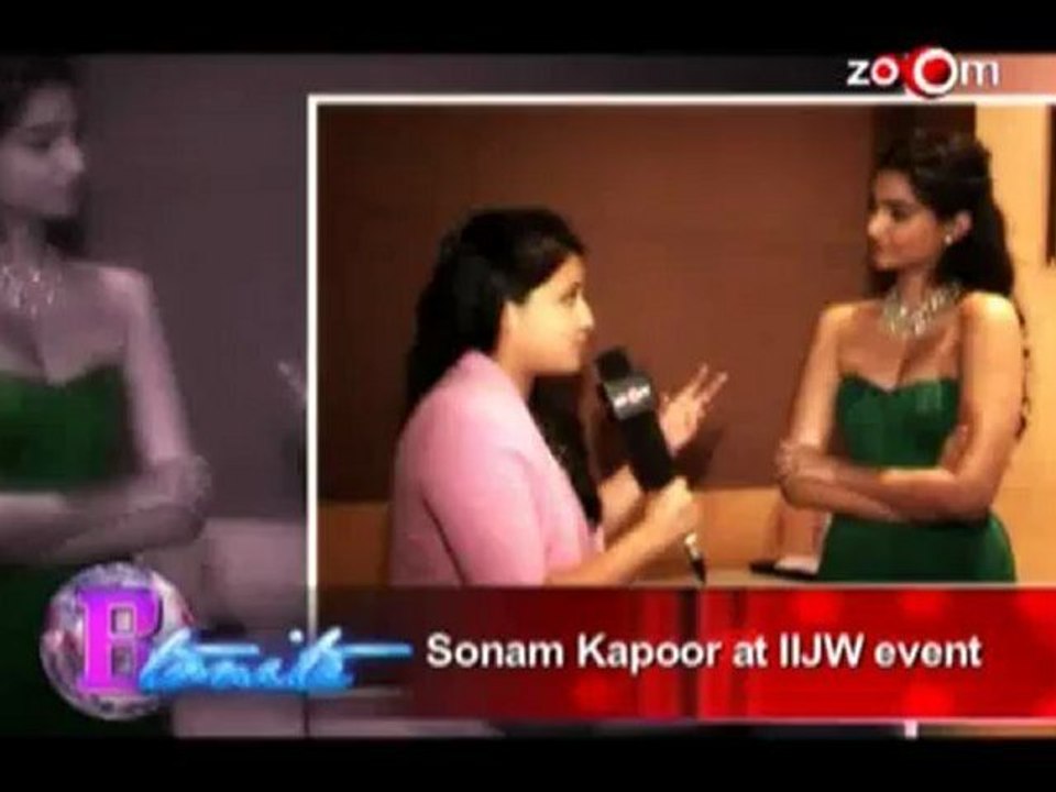 Sonam Kapoor at IIJW event