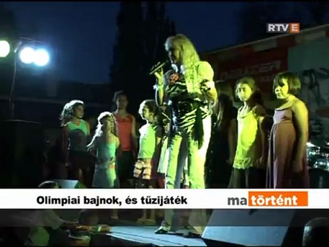 Ma történt Olimpiai bajnok és tűzijáték 2012.08.19