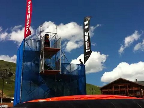 Tignes - Crazy airbag - été 2012