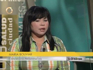 Candidata María Bolívar: “Jamás y nunca expropiaría a un venezolano"