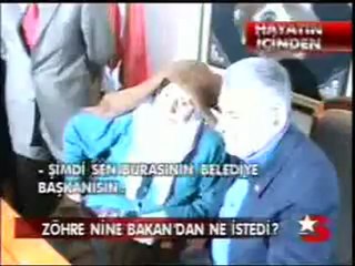 Bakan Binali Yıldırımın Çayırlı Belediyesini Ziyareti ve  Zöhre Nene'yle Arasında Geçen Diyalog