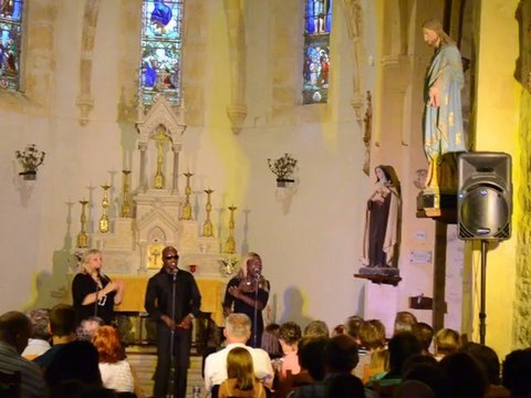 Festival Gospel Happy Days Gospel 2012 à Soucirac avec Vocal Colors