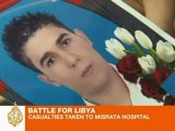 Libyan rebels treated in Misrata