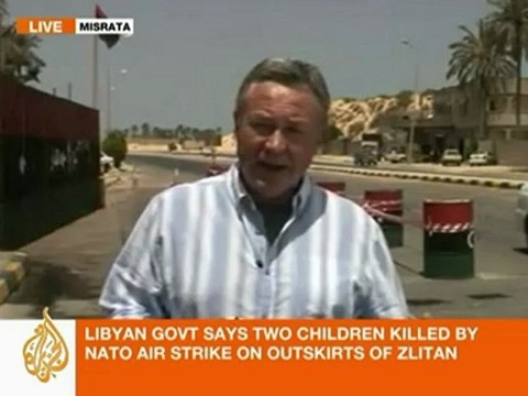 Libyan rebels claim Gaddafi son killed