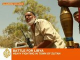 Fierce fighting for Libyan opposition in Zlitan's 'static frontline'