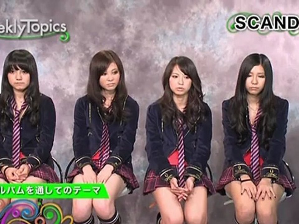 SCANDAL ~Weekly Topics 'R-Girl´s Rock!'~ part 1/5