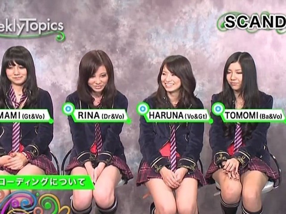 SCANDAL ~Weekly Topics 'R-Girl´s Rock!'~ part 3/5