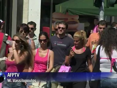 Greeks share their thoughts ahead of Samaras' eurotrip