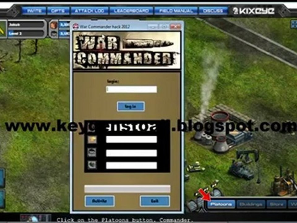 War Commander Hack Cheat ! FREE Download August 2012 Update