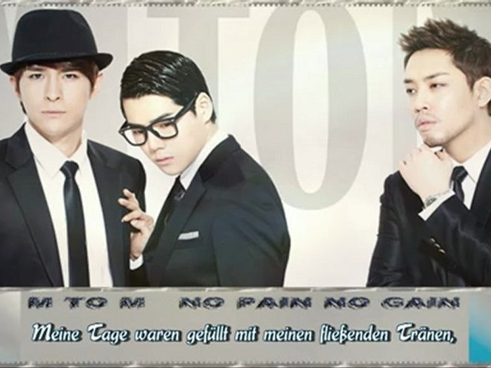 M To M - No Pain No Gain k-pop [german sub]