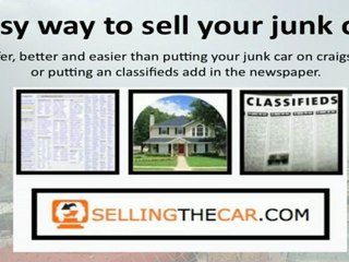 Sell junkcar by using sellingthecar.com