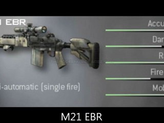 Call of Duty : Modern Warfare 2 - Weapons