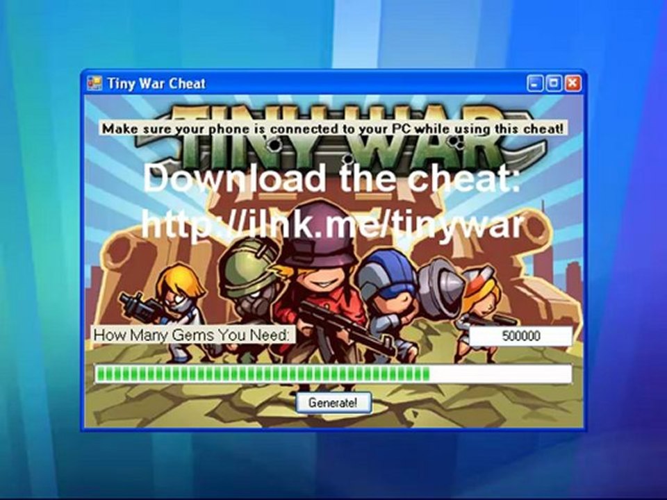 Tiny War CHEAT/Tiny War Hack For Gems