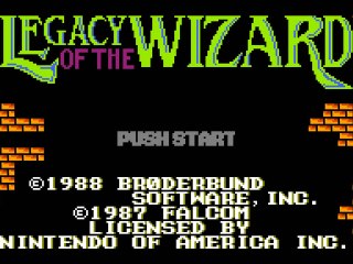 CGRundertow LEGACY OF THE WIZARD for NES Video Game Review
