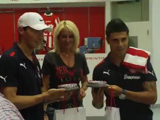 Μασάδο και Κοντρέρας με μινιατούρες του "Γ. Καραϊσκάκης'