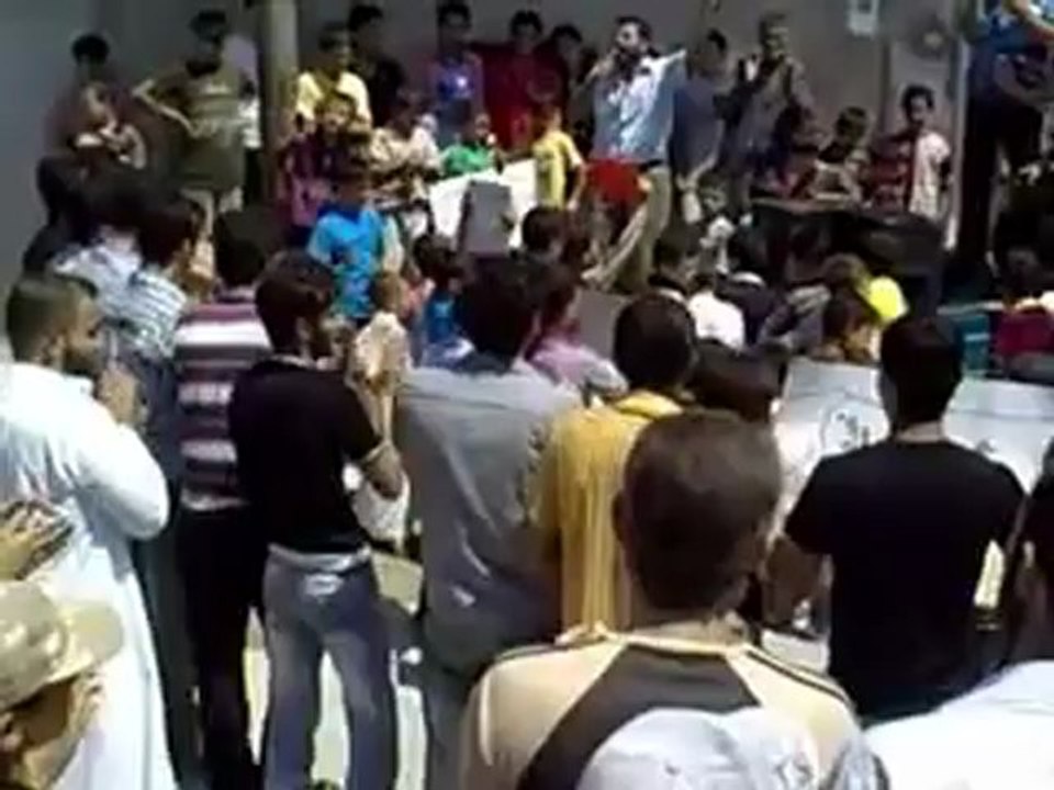 Syria فري برس  حماه المحتلة  صباحية لأحرار التوبة في ريف حماة الخميس 23-8-2012