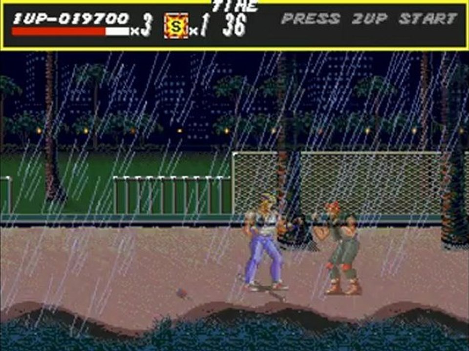 Test de Streets of Rage (Megadrive, 1991)