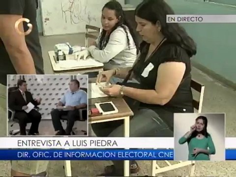 Todos los electores inscritos en el CNE podrán participar en el simulacro 26-8