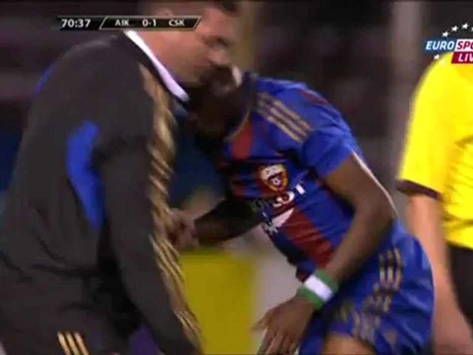 АИК — ЦСКА (Второй тайм)