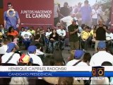 Capriles presentó plan para personas con discapacidad