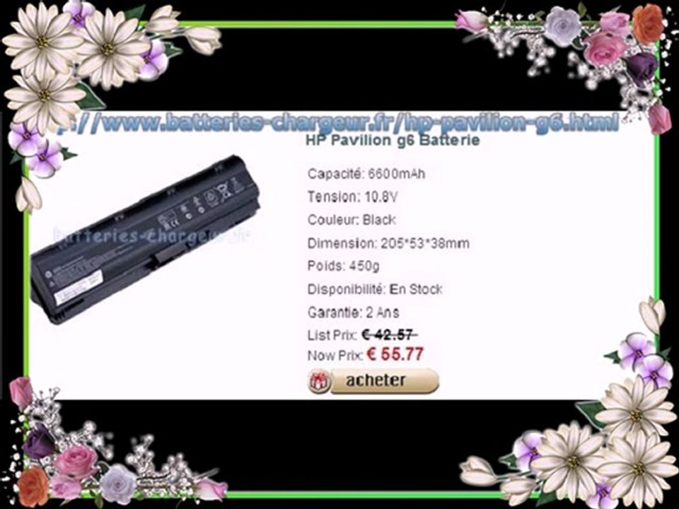 HP Pavilion g6 adaptateur / chargeur