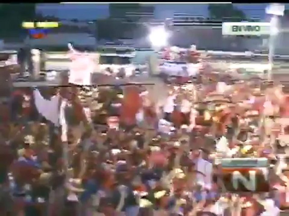 (VÍDEO) Miles reunidos en Cumaná para dar su apoyo a Chávez Sucre, Venezuela 23 de agosto, 2012