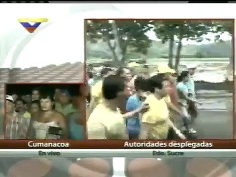 (VÍDEO) Familias de Sucre damnificadas por lluvias son atendidas