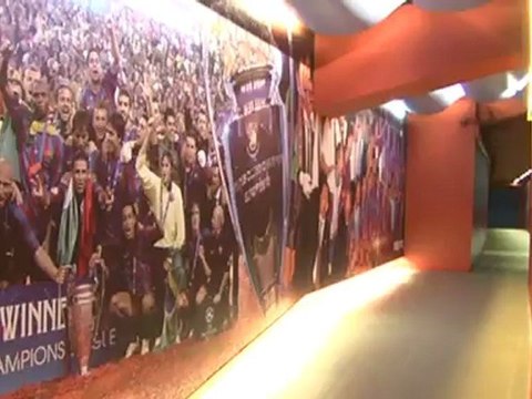 TV3 - TN Cap de Setmana - Nou túnel de vestidors al Camp Nou