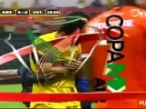 Efraín Juárez Terrible lesión de brazo - América vs Correcam