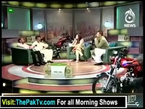 Aaj Subh with Ali Salman - 24th August 2012 Part 1