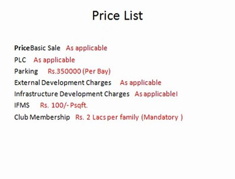 9650100436-PARAS New Project in Sector 106 Gurgaon@5500