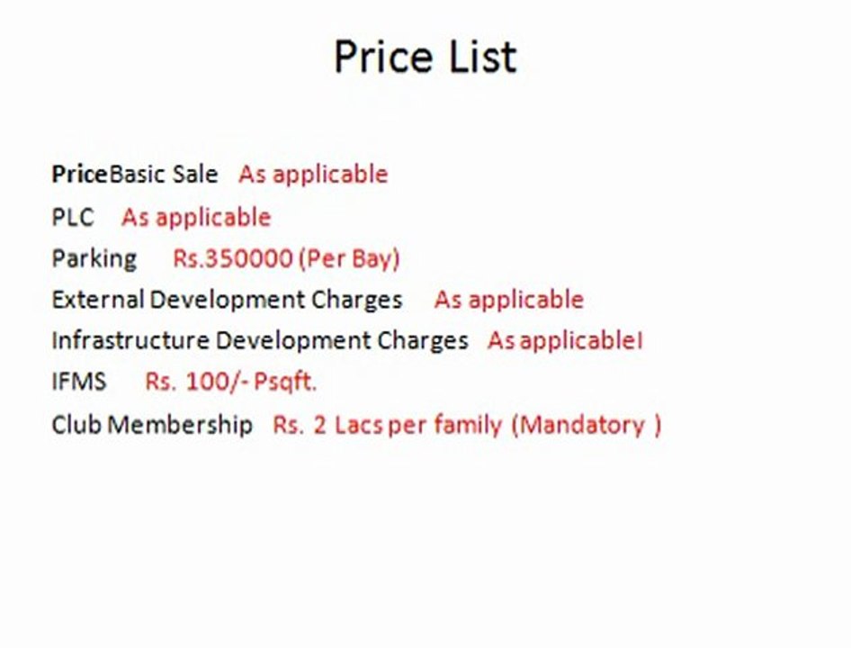 9650100436-PARAS New Project in Sector 106 Gurgaon@5500