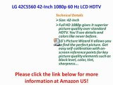 LG 42CS560 42-Inch 1080p 60 Hz LCD HDTV For Sale
